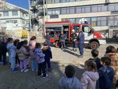 Учебна евакуация при пожар  16