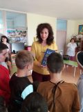 Представление на учениците от ОУ "Димитър Петров"  пред децата от  ДГ "Божур"  - ДГ Божур - Сливен