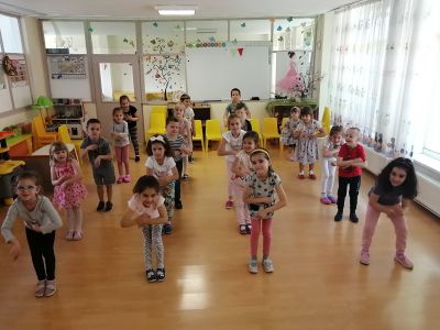 Децата от ДГ"Божур" ще участват в  Европейската седмица на движението  8