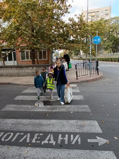 Учебна екскурзия в парка - ДГ Божур - Сливен