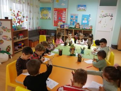 1 група - нашите занимания  - ДГ Божур - Сливен